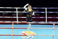 بازی‌های آسیایی جوانان| مدال برنز مشترک آقایی در نخستین فینال موی تای ایران