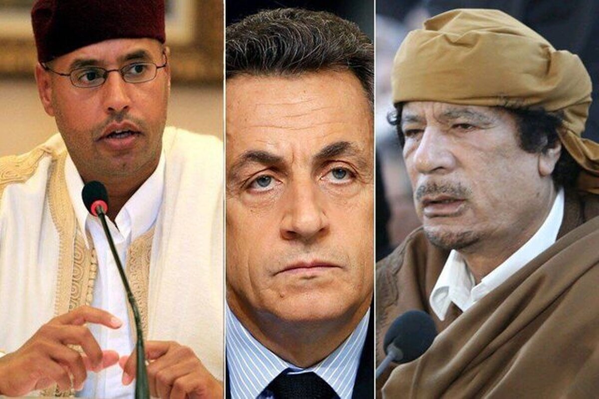 افشاگری پسر «قدافی» از نقش او در زندانی شدن «سارکوزی»