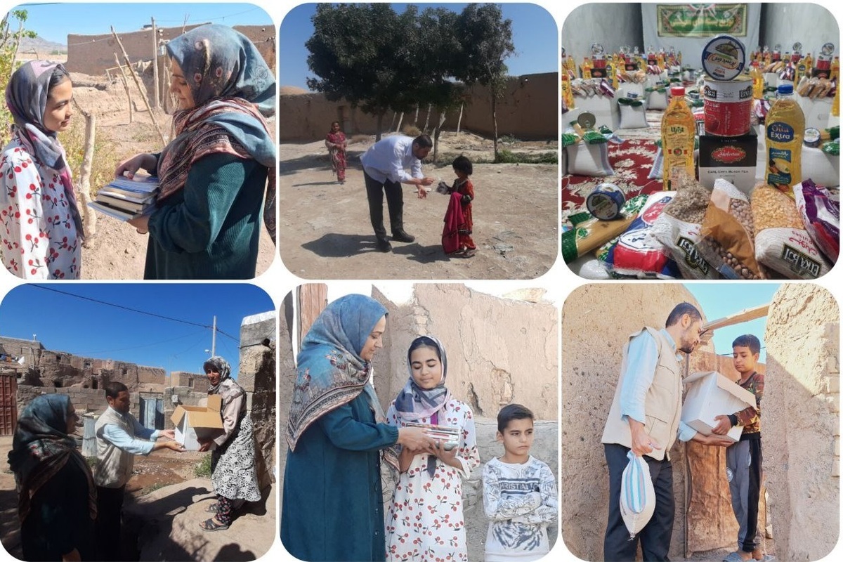 عیدیِ جهادی به نیابت از حضرت زینب (س) در روز پرستار؛ از سفره نان تا سفره کتاب+ فیلم