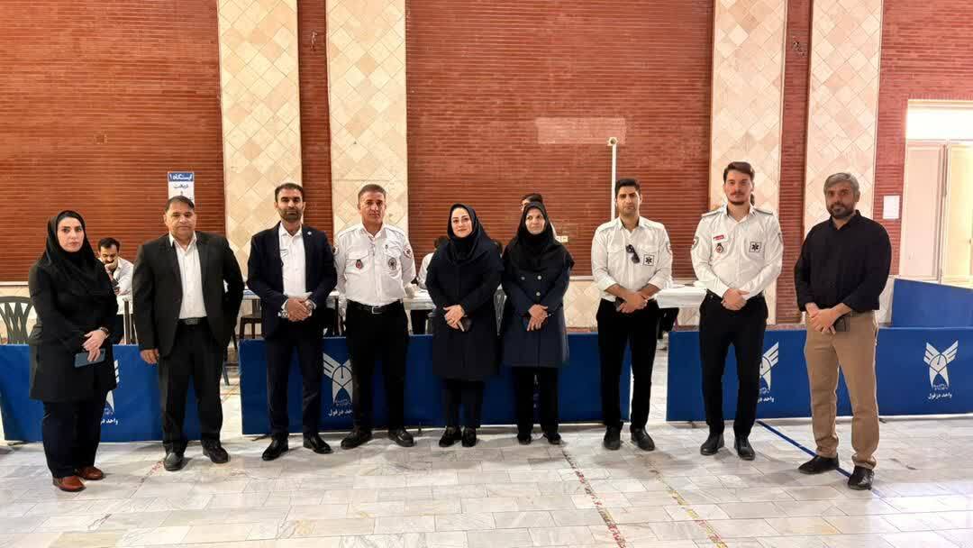 ۲۵ داوطلب به جمع دانشجویان فوریتهای پزشکی دانشگاه آزاد دزفول میپیوندند ۲۵ داوطلب به جمع دانشجویان فوریتهای پزشکی دانشگاه آزاد دزفول میپیوندند