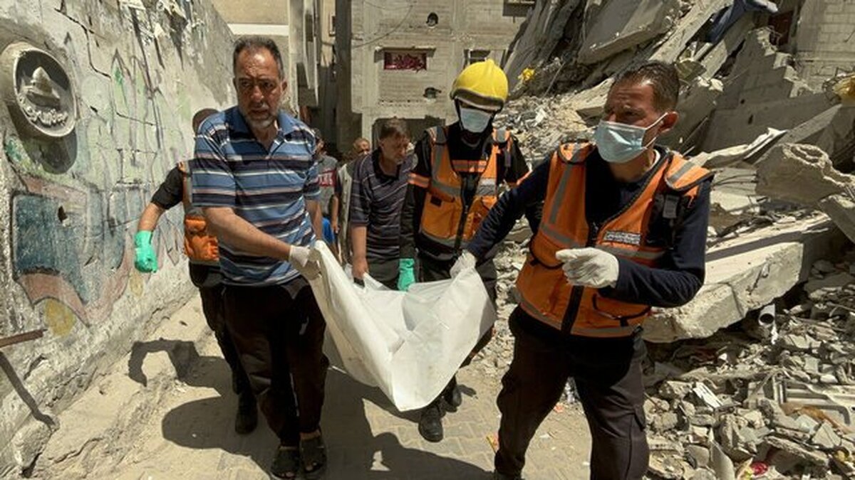 افزایش شمار شهدا در غزه؛ ۸ پیکر جدید از زیر آوار خارج شد