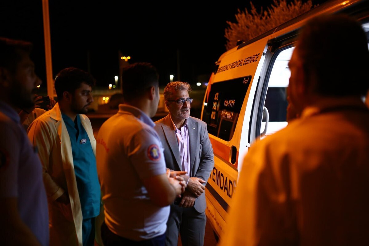 کاظمی با تدابیر پزشکی به ایران بازگشت