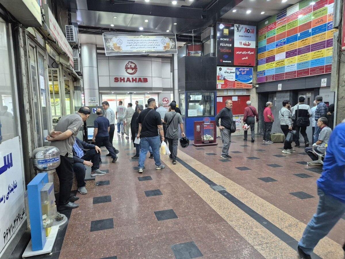 بازگشایی موقت پاساژ آلومینیوم و شانزلیزه فقط برای خروج وسایل کسبه و ایمن‌سازی است+ فیلم