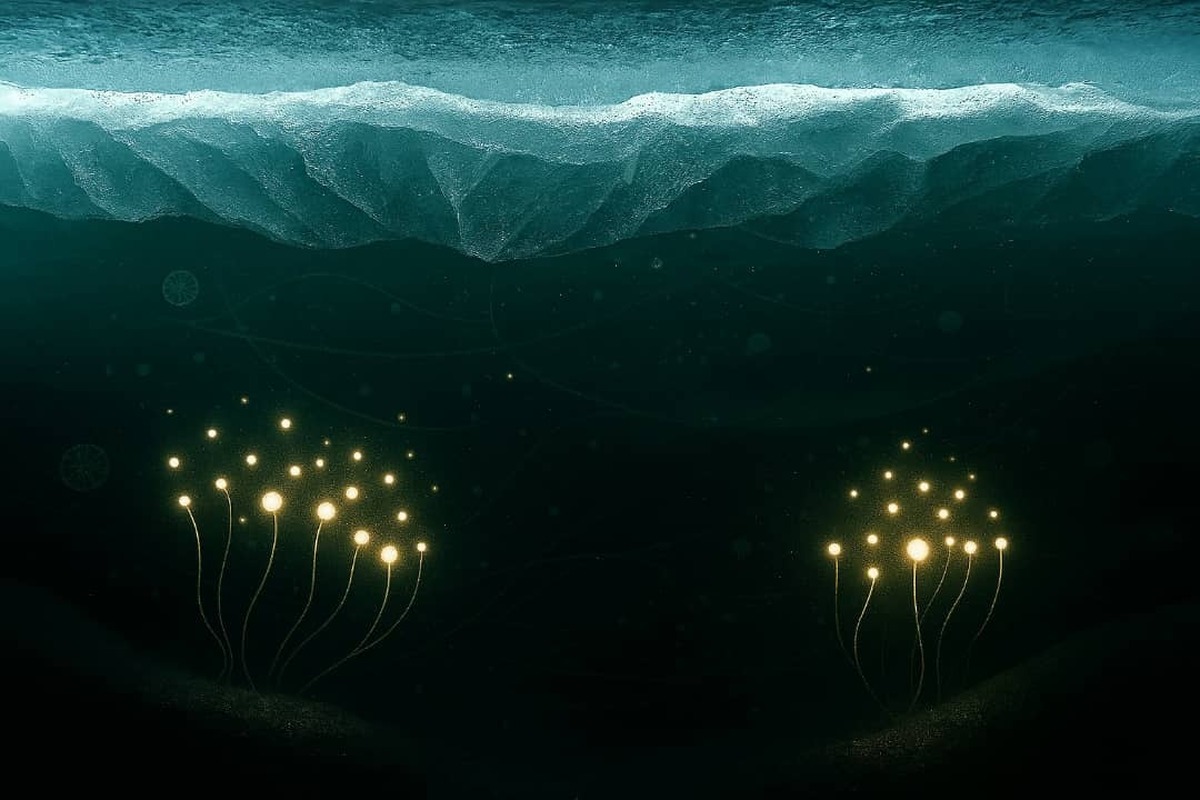 میکروب‌های زیر یخ اقیانوس منجمد شمالی، اقلیم زمین را دگرگون می‌کنند