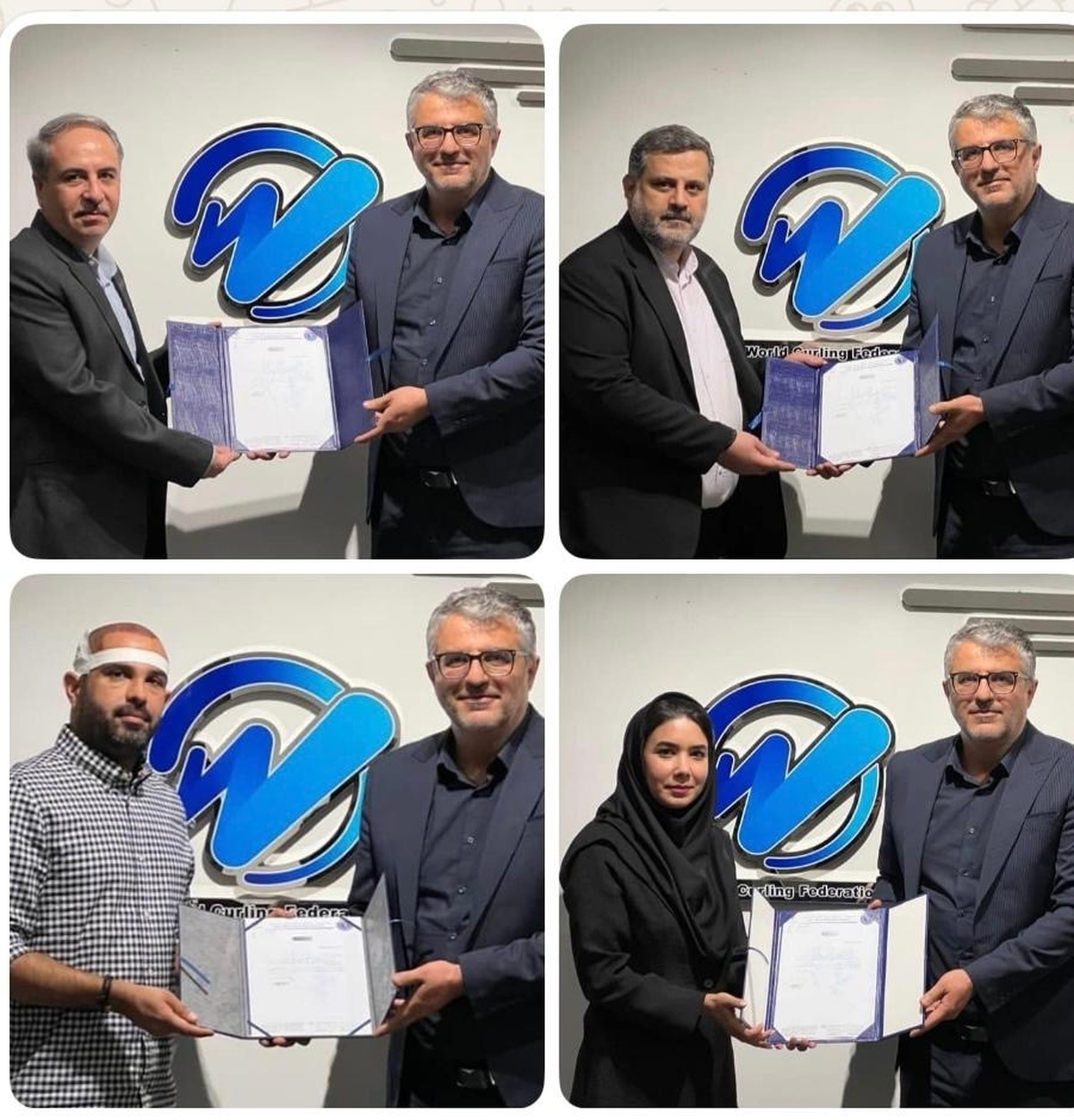 جلسه هیأت رئیسه انجمن کرلینگ فدراسیون اسکی و ورزش های زمستانی برگزار شد