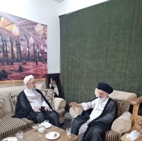 دیدار دادستان کل کشور با آیت‌الله حسینی بوشهری