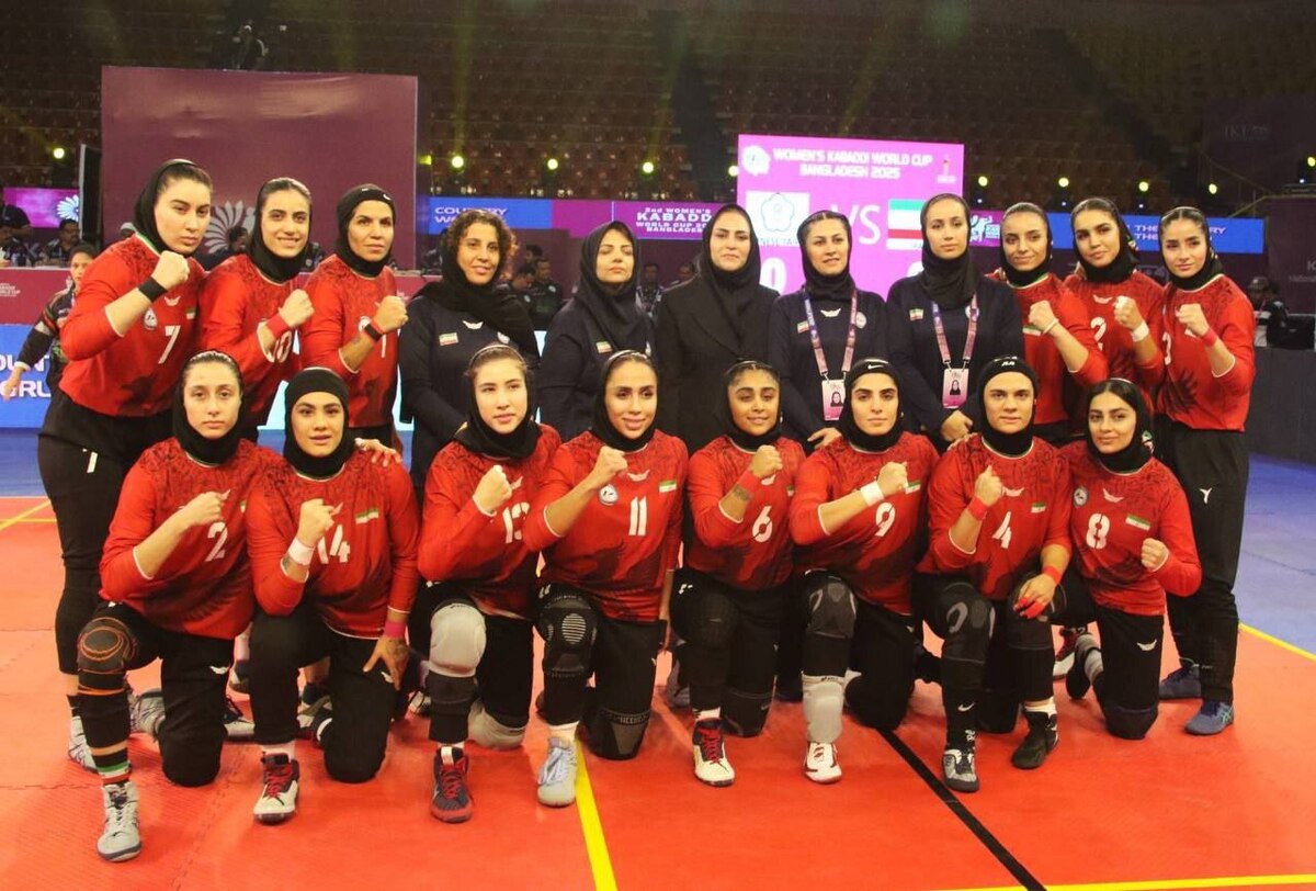 کبدی قهرمانی جهان | صعود تیم ملی بانوان به نیمه نهایی