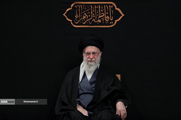 عزاداری ایام شهادت حضرت فاطمةالزهرا(س) با حضور رهبر معظم انقلاب