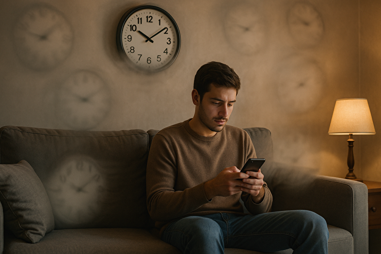 فضای آنلاین ساختار طبیعی ادراک زمان را مختل می‌کند