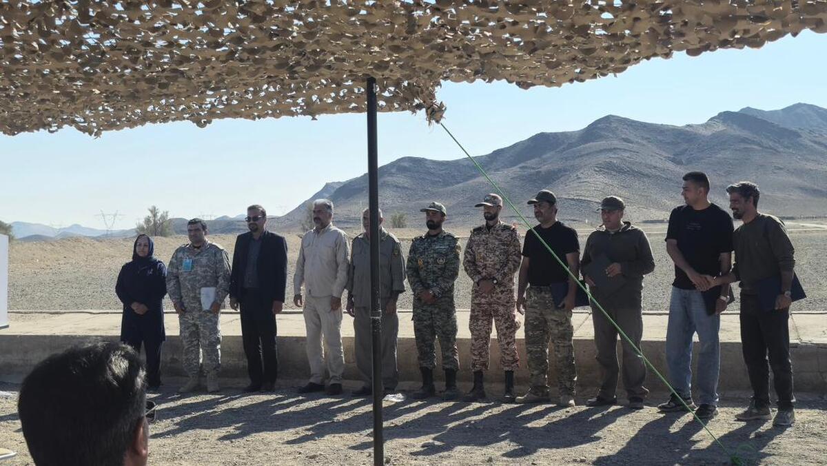 معرفی نفرات برتر مسابقات گلوله‌زنی سیرجان