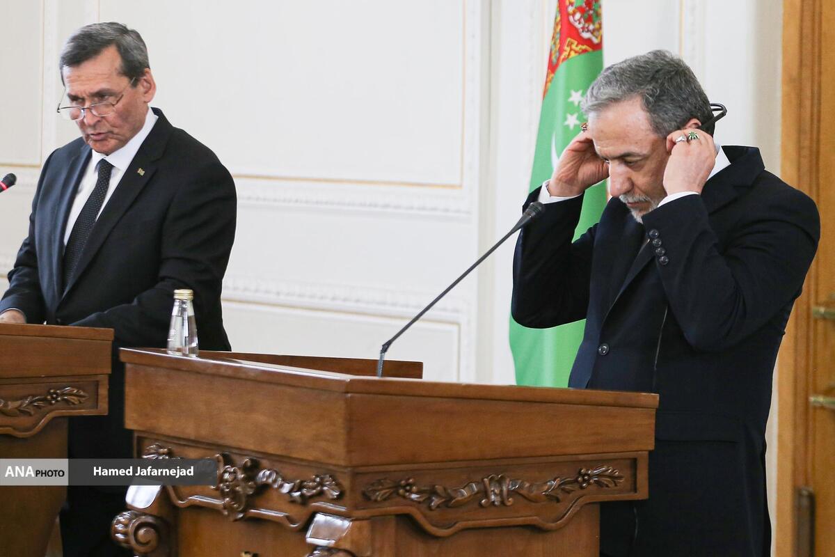 دیدار وزیر خارجه ترکمنستان با وزیر خارجه ایران