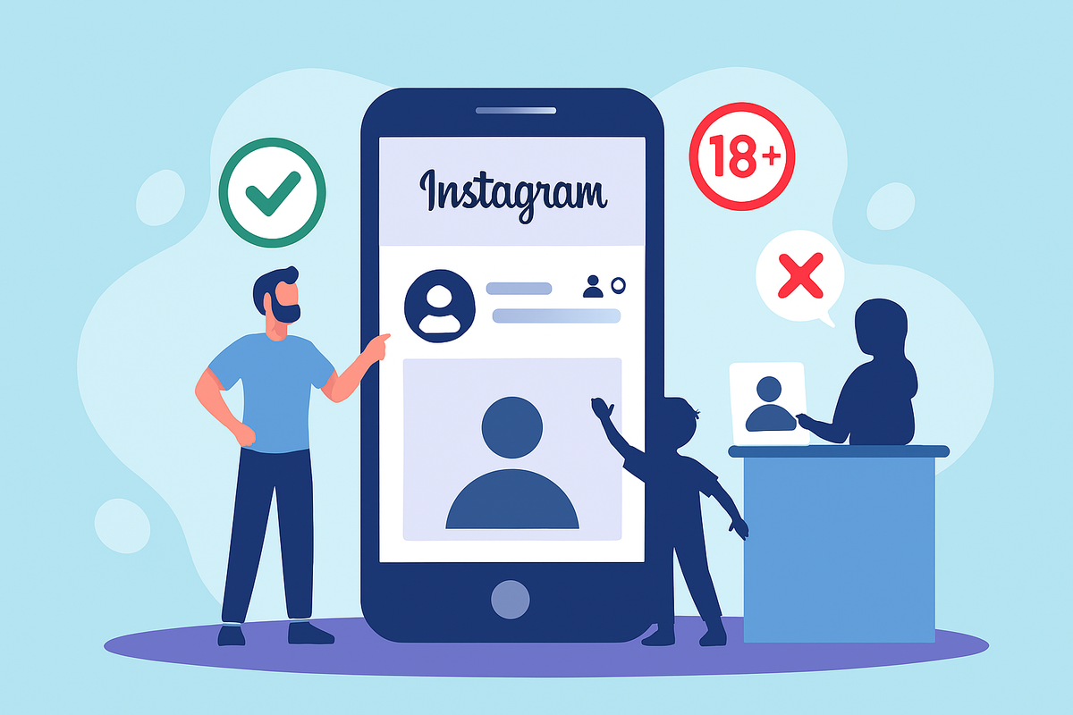 آزمایش‌ها نقص سیستم تأیید سن اینستاگرام را فاش کردند
