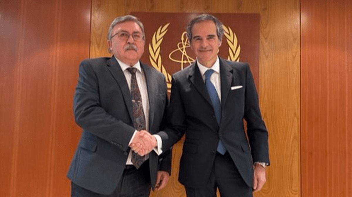 گفت‌وگوی اولیانوف و گروسی درباره برنامه هسته‌ای ایران