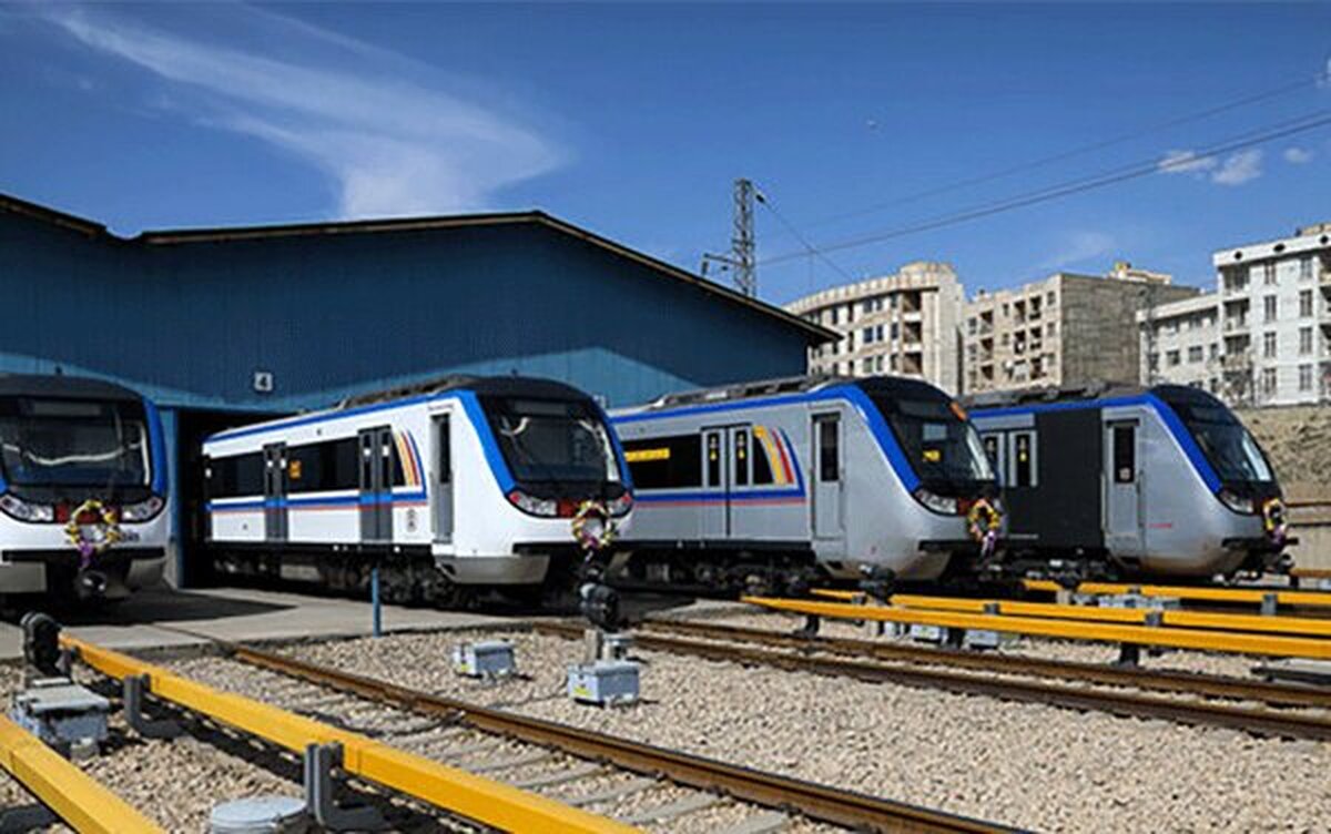 ورود ۲ رام قطار ملی به خطوط متروی تهران از شنبه