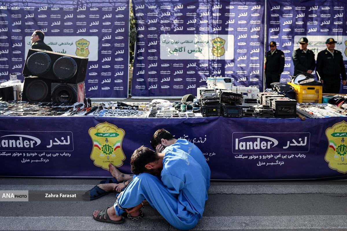 دستگیری سارق اماکن خصوصی در حوزه کلانتری ۱۱۸ ستارخان