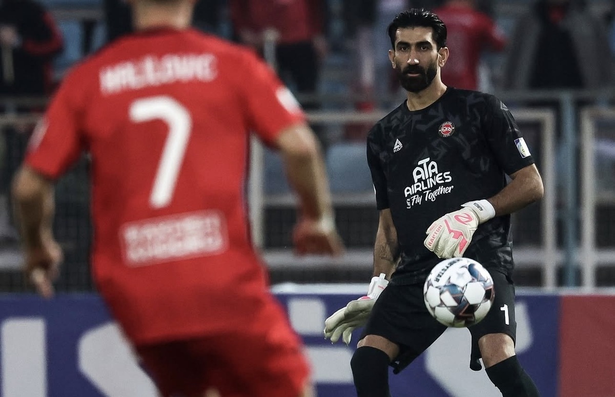 بیرانوند به رکورد ۵۰ بازی برای تراکتور رسید