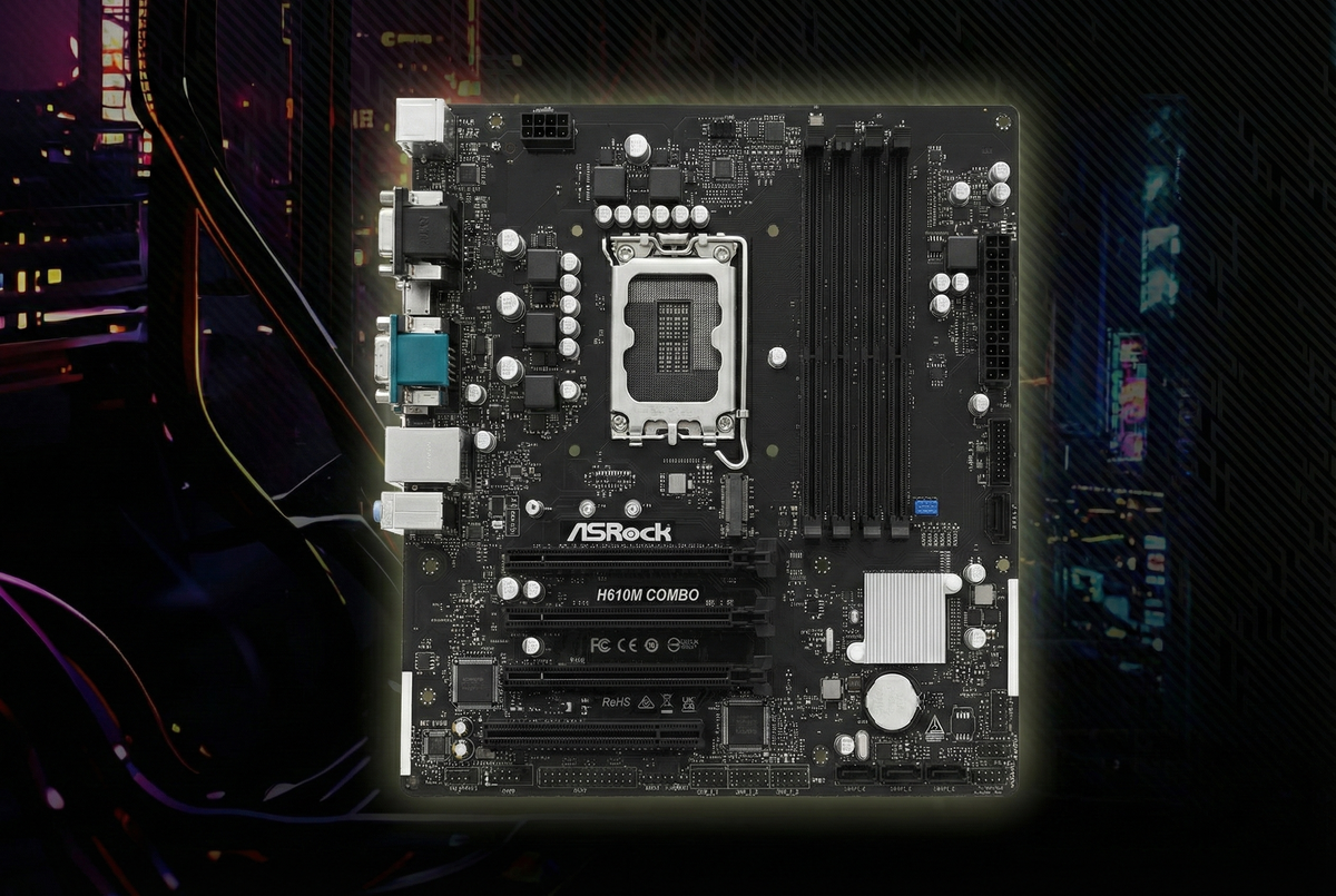 ازراک مادربرد H ۶۱۰ را با قابلیت پشتیبانی از ۲ نسل حافظه معرفی کرد