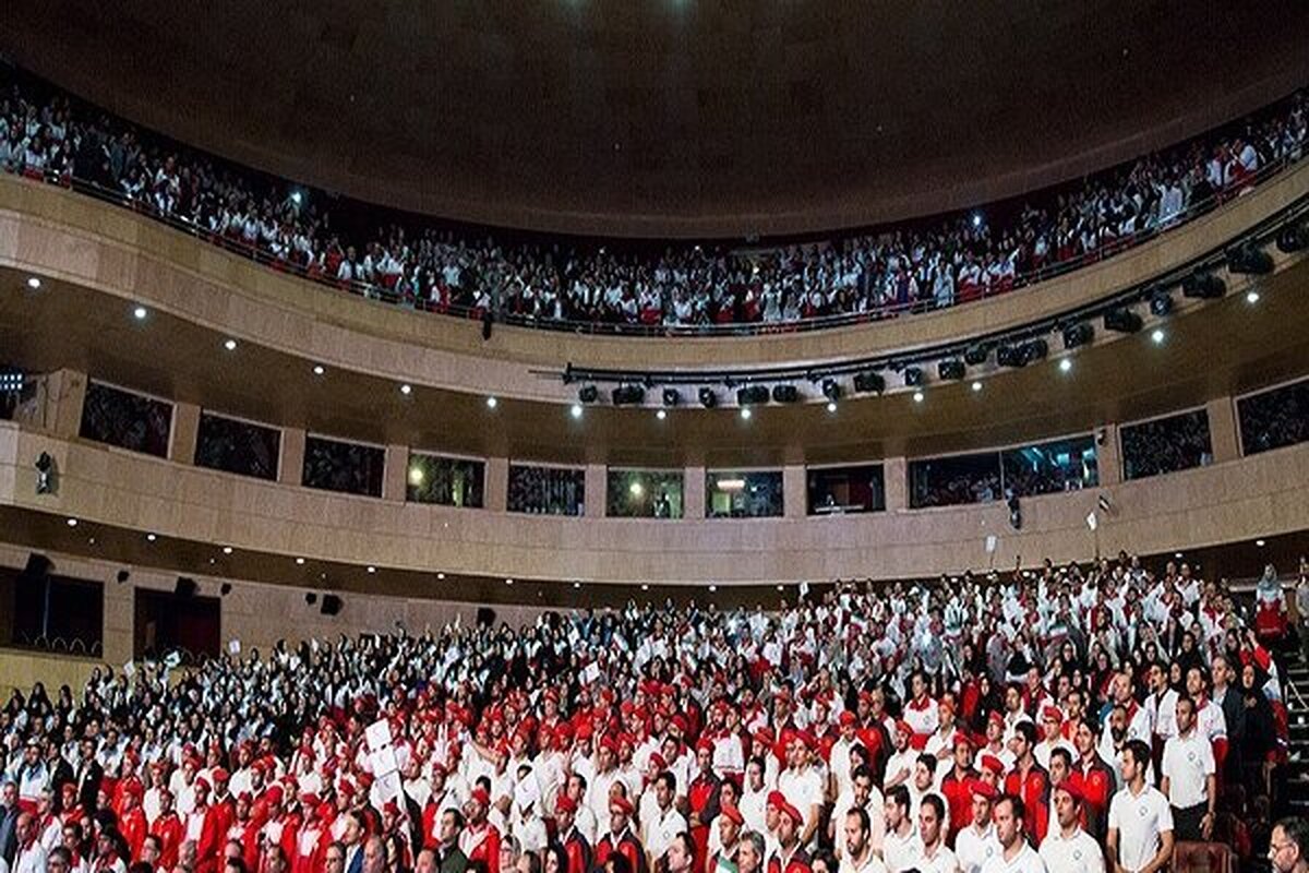 مراسم روز جهانی داوطلبان هلال احمر برگزار شد