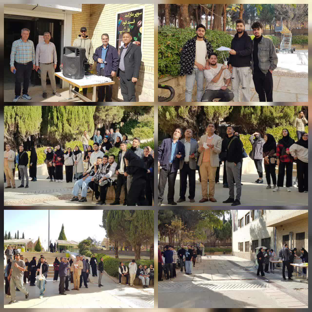 از نجات تخم‌مرغ تا پرتاب موشک آبی؛ خلّاقیت دانشجویان مرودشت به آسمان رسید!