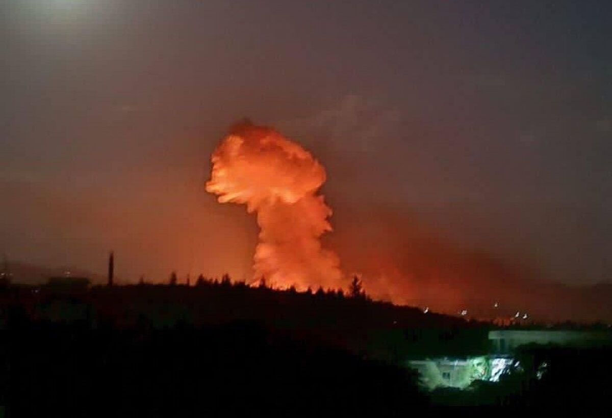 وقوع چند انفجار در پایتخت سوریه