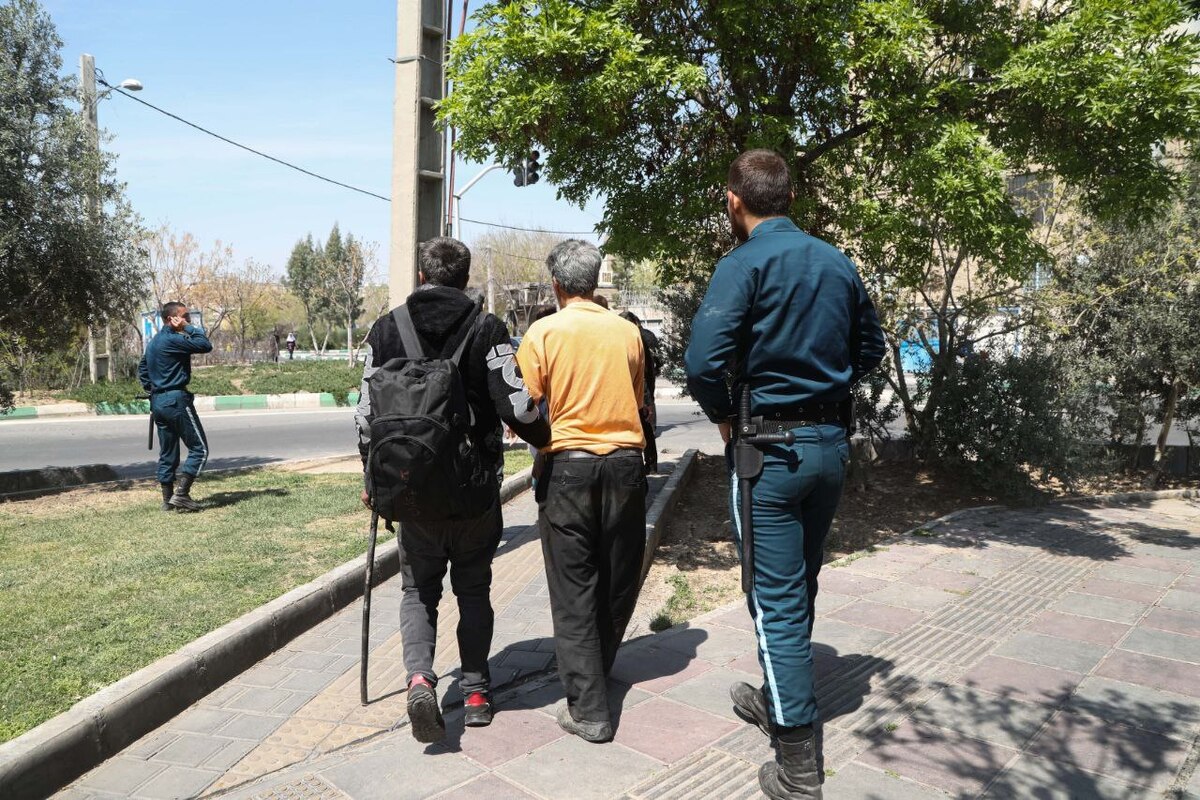 جمع‌آوری گسترده آسیب‌دیدگان اجتماعی در تهران