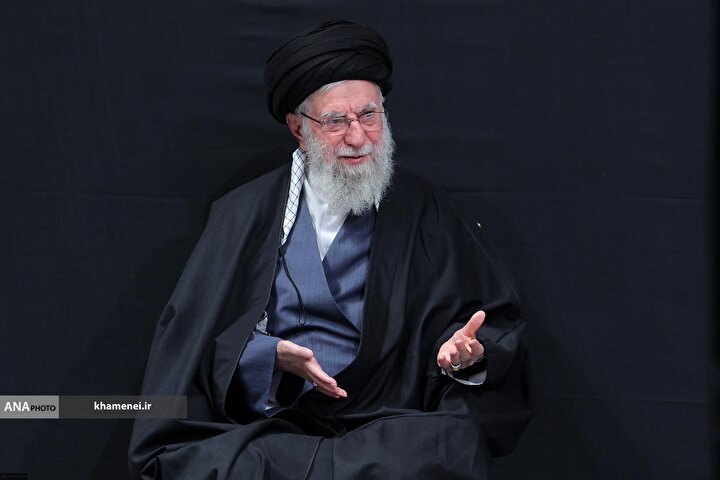 دومین شب عزاداری حضرت فاطمةالزهرا(س) با حضور رهبر معظم انقلاب