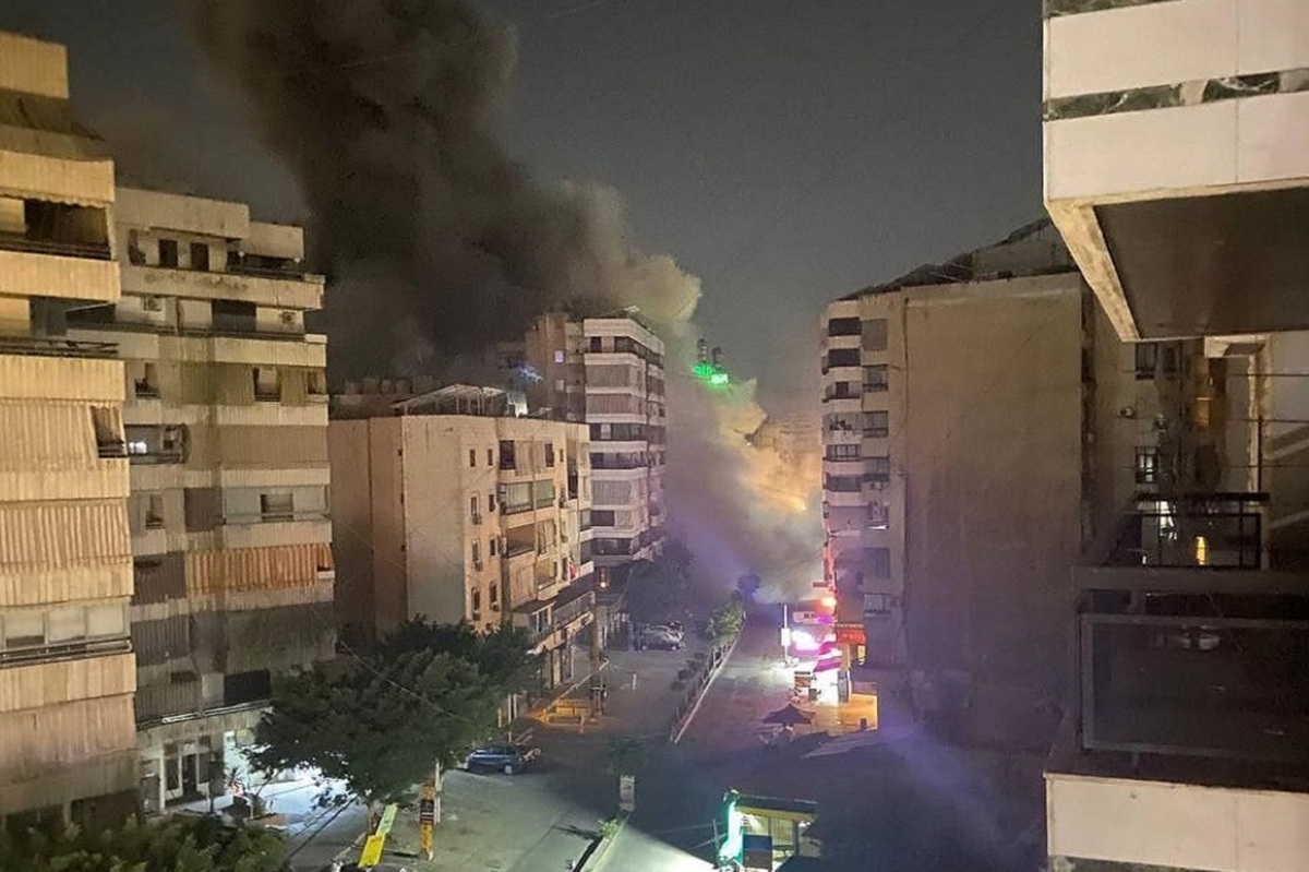 حمله هوایی رژیم صهیونیستی به ضاحیه بیروت؛ ساختمان مسکونی در خیابان العریض هدف قرار گرفت