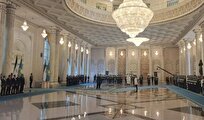 استقبال رسمی رئیس جمهور قزاقستان از پزشکیان