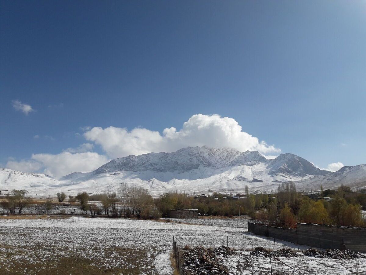 بارش باران و برف در ۱۶ استان ادامه دارد هوای تهران صاف تا کمی ابری