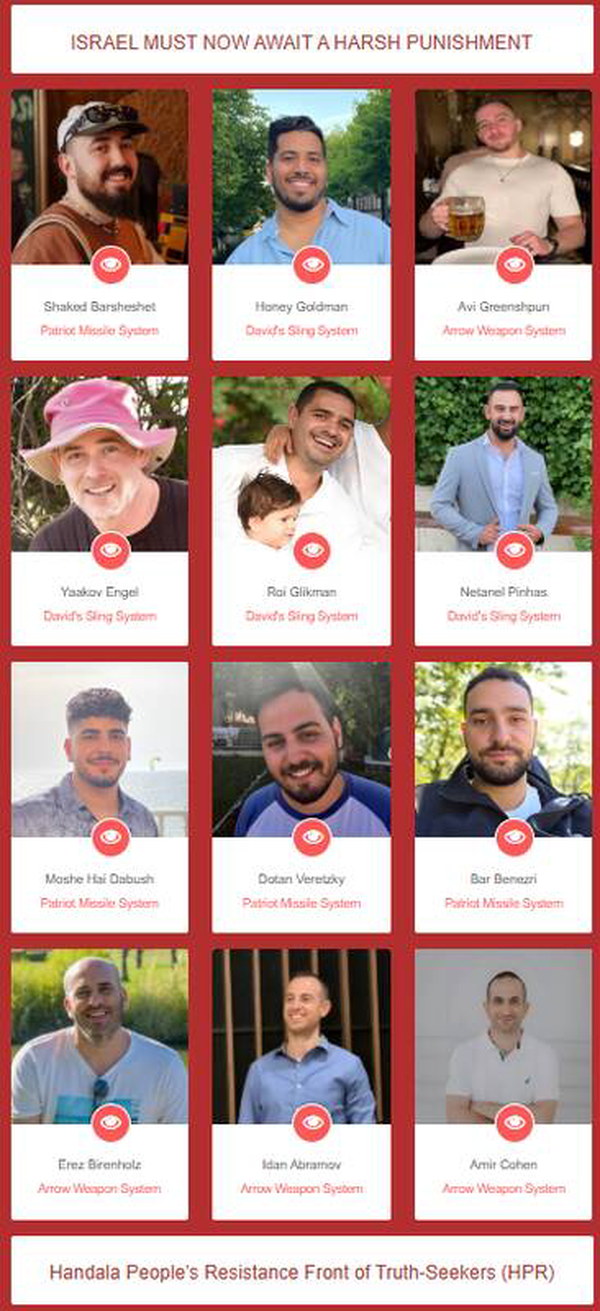 یورو نیوز: مهندسان پدافند اسرائیل تحت تعقیب هکرها قرار گرفتهاند یورو نیوز: مهندسان پدافند اسرائیل تحت تعقیب هکرها قرار گرفتهاند