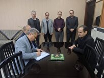 ارتقای رفاه جامعه دانشگاهی دانشگاه آزاد بوکان با امضای یک تفاهمنامه همکاری