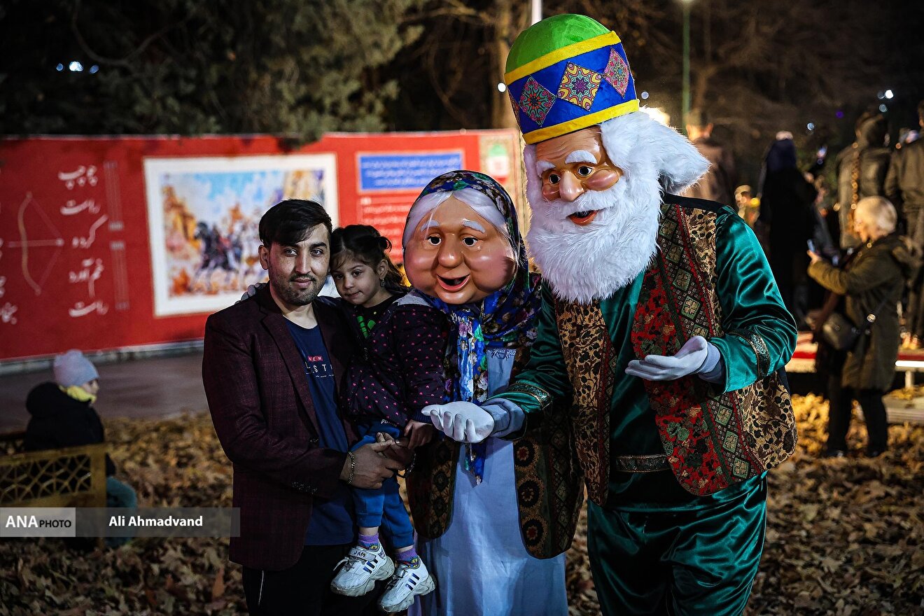 جشنواره نور در یلدای ایرانی