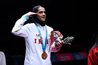 شفیعی: یک سر و گردن از رقبا در بازی های کشورهای اسلامی بالاتر بودم/ همه تیم ها برای مدال طلا آمده بودند