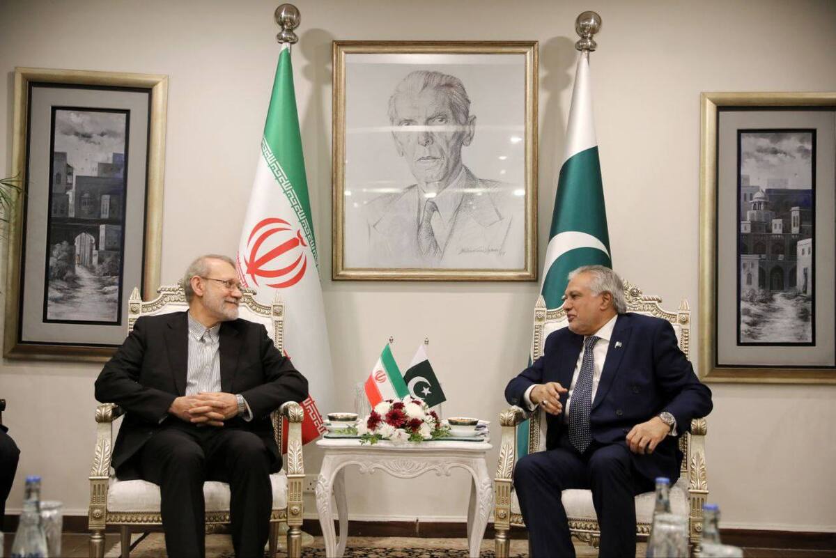 لاریجانی با وزیر خارجه پاکستان دیدار کرد +فیلم