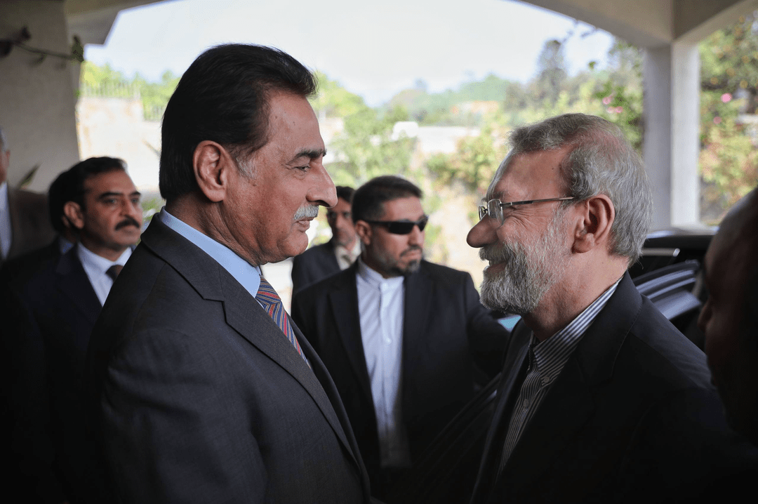 دیدار لاریجانی با رئیس مجلس ملی پاکستان دیدار لاریجانی با رئیس مجلس ملی پاکستان