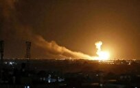 حمله پهپادی به میدان گازی کورمور در سلیمانیه +فیلم