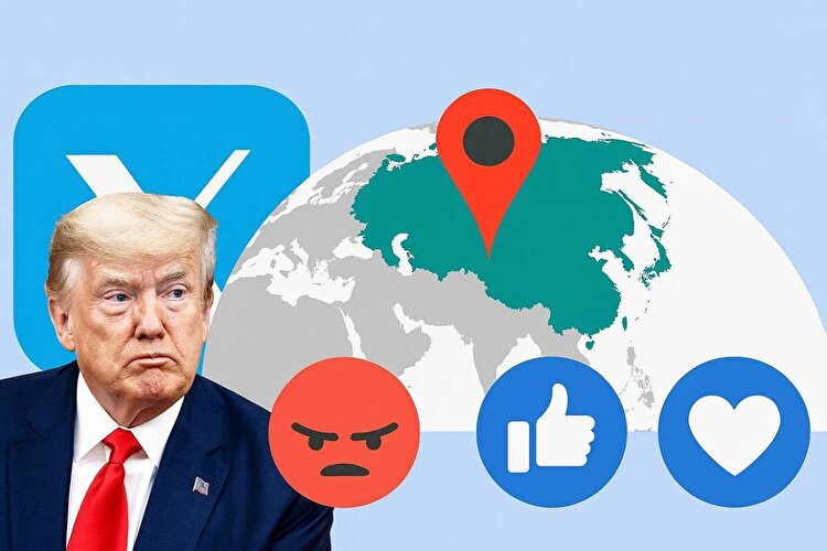 حساب‌های کاربری طرفداران ترامپ در ایکس اغلب از آسیا مدیریت می‌شوند!