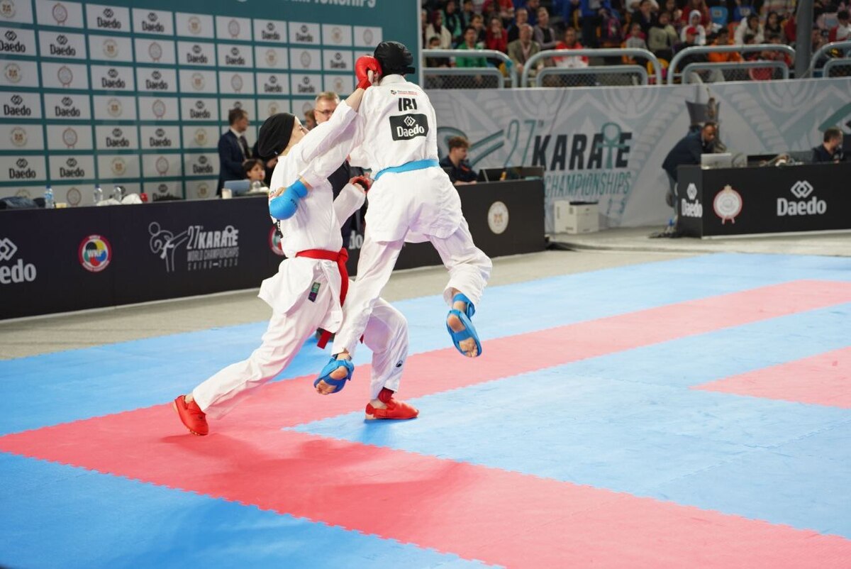 کاراته قهرمانی جهان | حذف خدابخشی و حیدری در مرحله گروهی