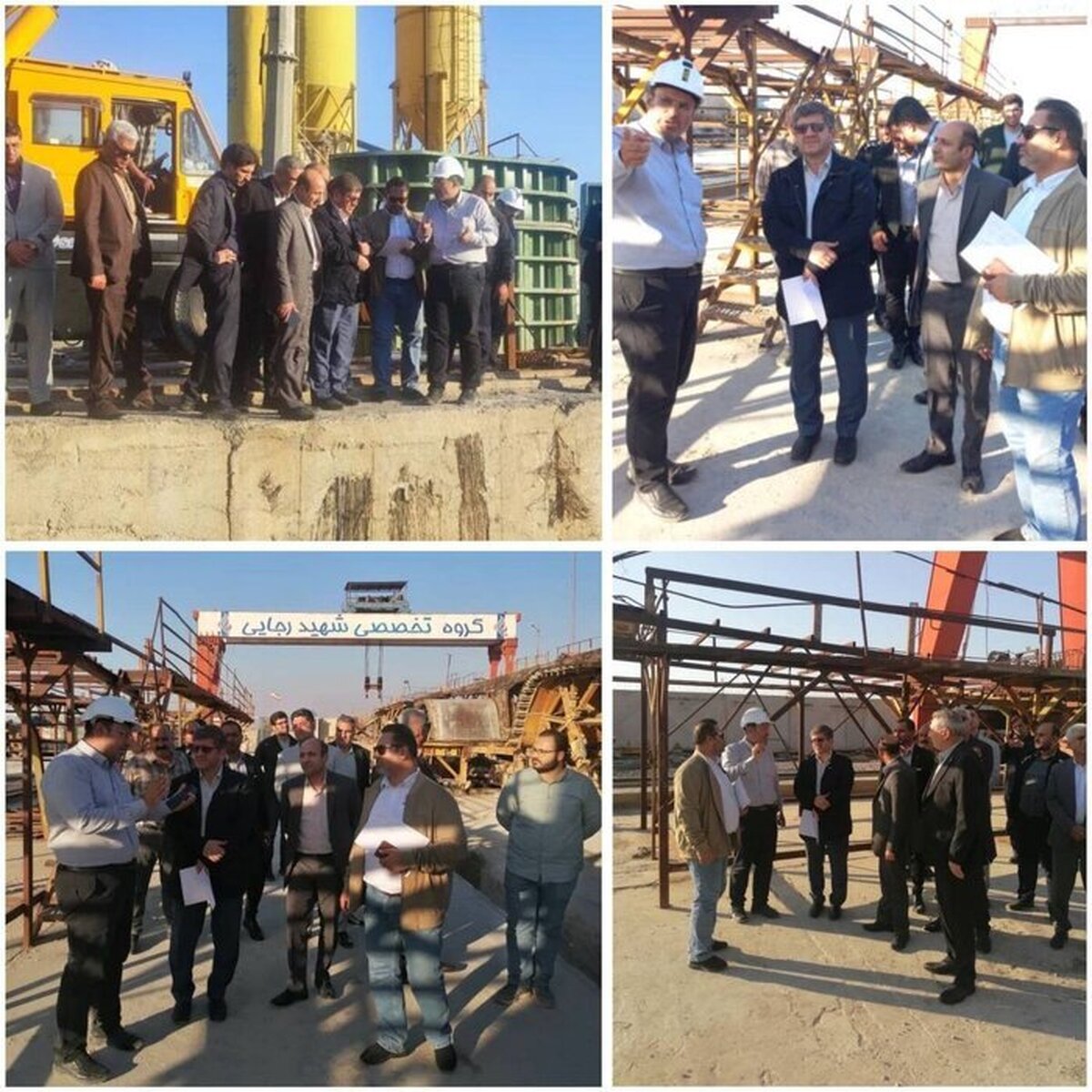 لزوم تسریع در عملیات ساخت؛ بازدید مدیرعامل راه آهن از پیشرفت پروژه راهآهن شلمچه- بصره