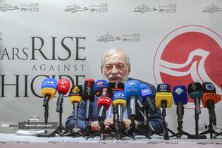 محمدجواد لاریجانی رئیس پژوهشگاه دانش‌های بنیادی و رئیس همایش «خیزش در برابر خردکشی»