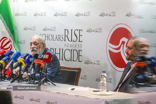 محمدجواد لاریجانی رئیس پژوهشگاه دانش‌های بنیادی و رئیس همایش «خیزش در برابر خردکشی»