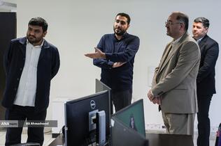 بازدید حسین قرایی مدیرکل روابط عمومی سازمان صداوسیما از خبرگزاری آنا