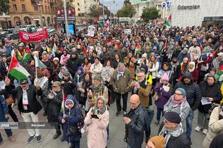 تظاهرات جهانی در حمایت کاروان صمود