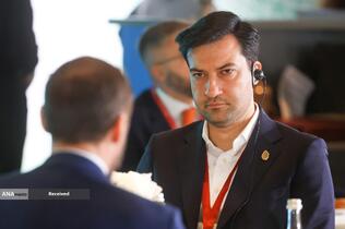 محمد نظیفی مدیرعامل بورس انرژی ایران در نشست عمومی هشتمین مجمع بین‌المللی «هفته انرژی روسیه» - مسکو