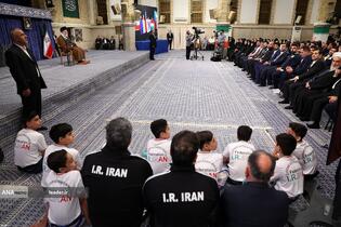 دیدار قهرمانان ورزشی و مدال‌آوران المپیادهای علمی با رهبر معظم انقلاب