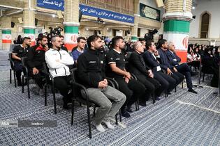دیدار قهرمانان ورزشی و مدال‌آوران المپیادهای علمی با رهبر معظم انقلاب