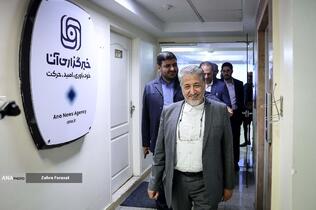 بازدید بیژن رنجبر رییس دانشگاه آزاد اسلامی از خبرگزاری آنا