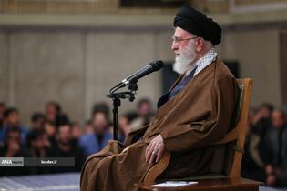 دیدار دانش‌آموزان و دانشجویان با رهبر معظم انقلاب