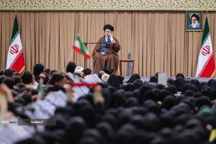 دیدار دانش‌آموزان و دانشجویان با رهبر معظم انقلاب