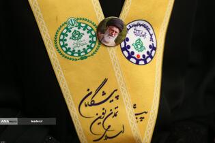 دیدار دانش‌آموزان و دانشجویان با رهبر معظم انقلاب